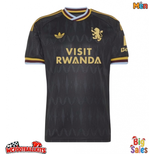 Aston Villa Boubacar Kamara #8 Replica Away Stadium Shirt 2026-27 Short Sleeve
